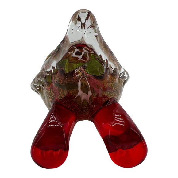 Vintage Murano Owl Art Glass Italy Handblown Figurine - Picture 9 of 10